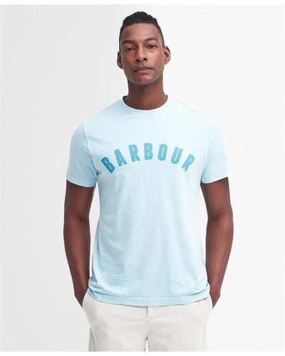 Barbour Terra Dye T-shirt - Blue