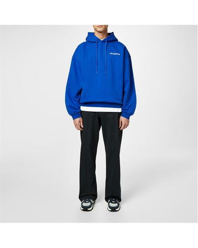 Cole Buxton Cb Sportswear Hoodie - Blue