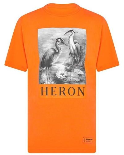 Heron Preston Heron T Shirt - Orange