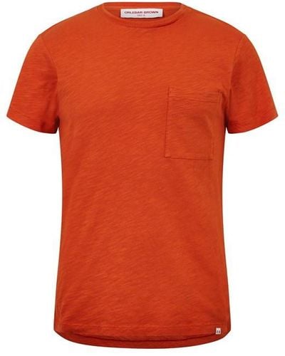 Orlebar Brown Ob-t Tailored T-shirt - Orange