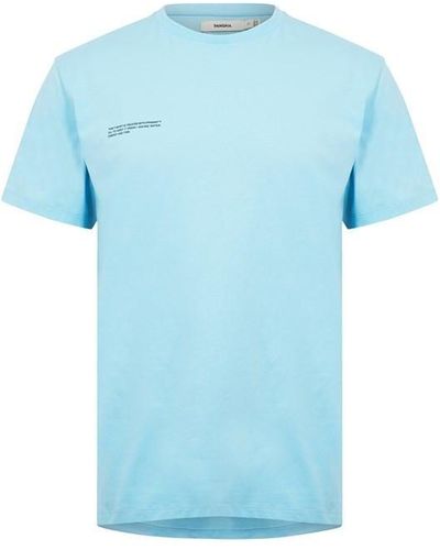 PANGAIA Organic Cotton T-shirt With Pprmint Tm - Blue
