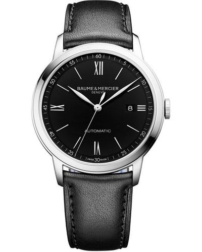 Baume & Mercier & Mrcr Clssm Wtch M010 - Black