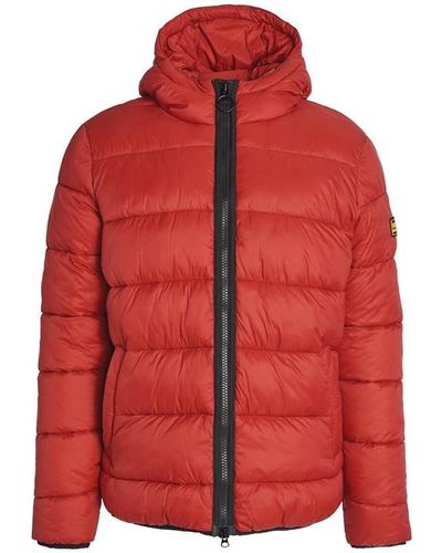Barbour Legacy Bobber Quilted Jacket - Red
