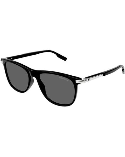 Montblanc Sunglasses Mb0216s - Black