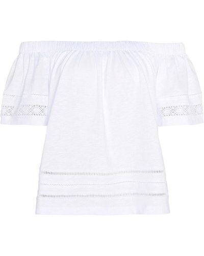 Barbour Ralee Off-the-shoulder Top - White