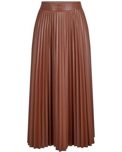 BOSS Vaplita Skirt Ld99 - Brown