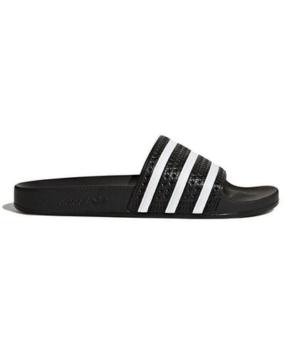 adidas Adilette Slides - Black