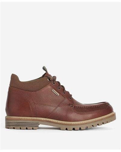 Barbour Granite Ankle Boots - Brown
