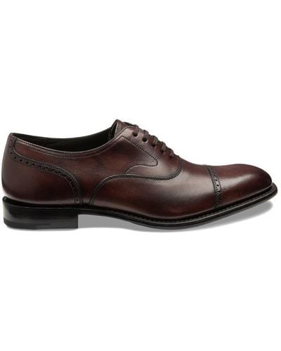 Loake Hughes Oxford Shoes - Brown