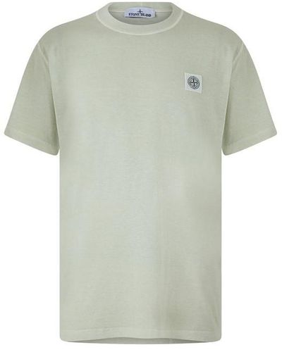 Stone Island Stone Patch Logo Ts Sn42 - Green