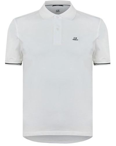 C.P. Company Piquet Polo Shirt - Grey