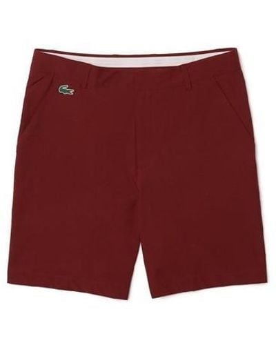 Lacoste Golf Shorts - Red