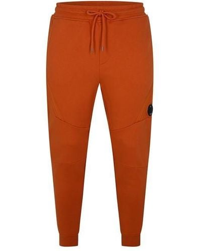 C.P. Company Fleece Tapered joggers - Orange