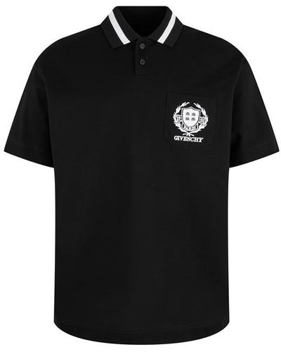 Givenchy Giv S/s Polo Sn42 - Black