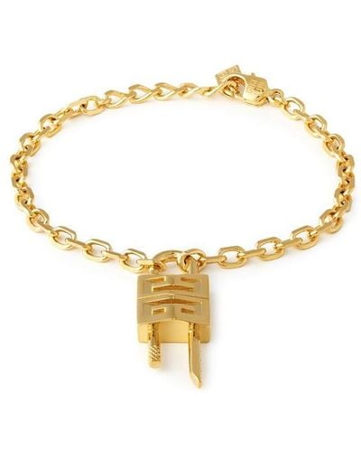 Givenchy Giv Lock Bracelet Ld42 - Metallic
