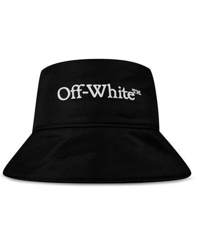 Off-White c/o Virgil Abloh Ny Logo Bookish Bucket Hat - Black