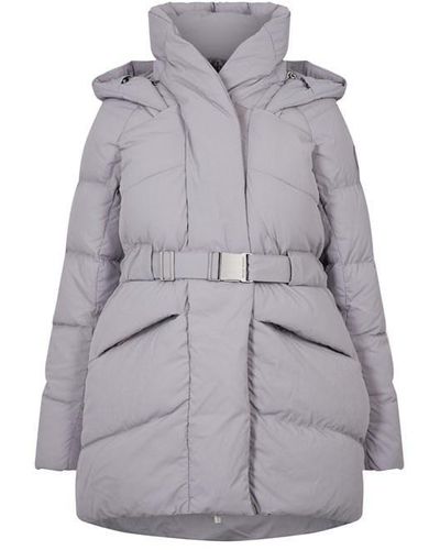 Canada Goose Marlow Belted Padded Coat - Grey