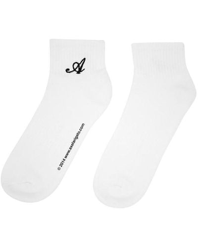 Axel Arigato Signature Ankle Sock - White