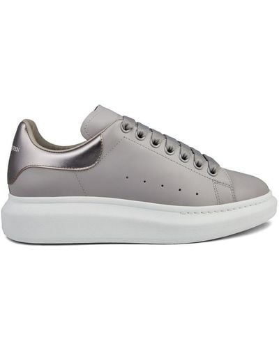 Alexander mcqueen deals grey trainers