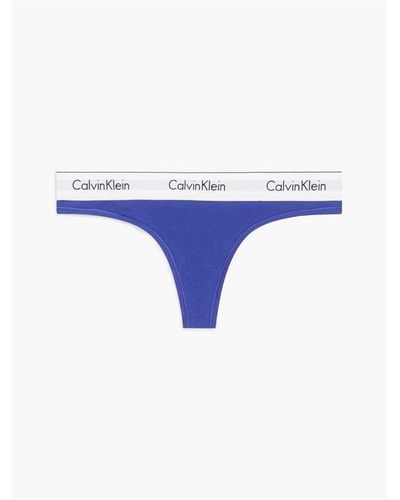 Calvin Klein Thong - Blue