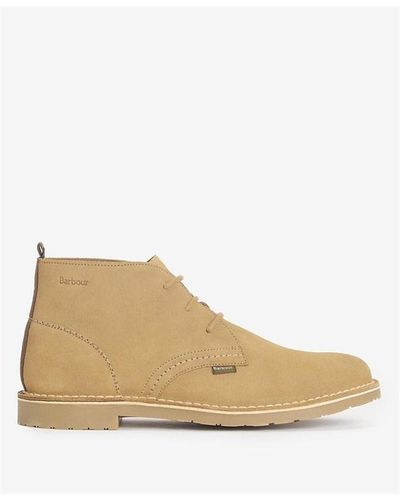 Barbour Siton Desert Boots - Natural