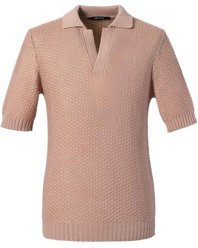 Tagliatore Ttl Crochet Polo Sn42 - Pink