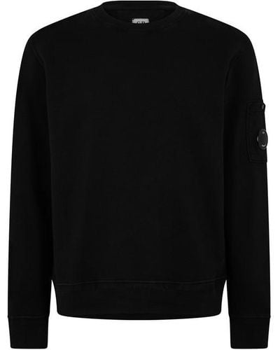 C.P. Company Cp Ctn Fl Sweatshirt Sn99 - Black