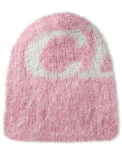Cole Buxton Alpaca Knit Beanie - Pink