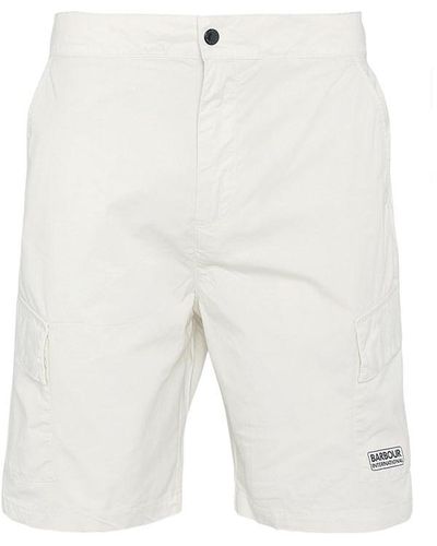 Barbour Parson Shorts - White
