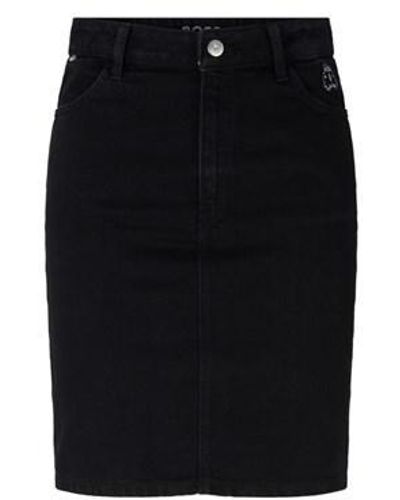 BOSS Denim Skirt - Black