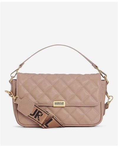Barbour Soho Quilted Crossbody Bag - Pink