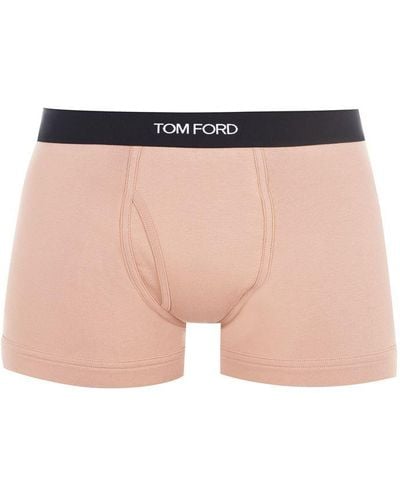 Tom Ford Logo Boxer Briefs - Pink
