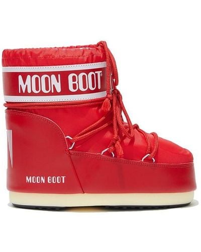 Moon Boot Icon Low - Red