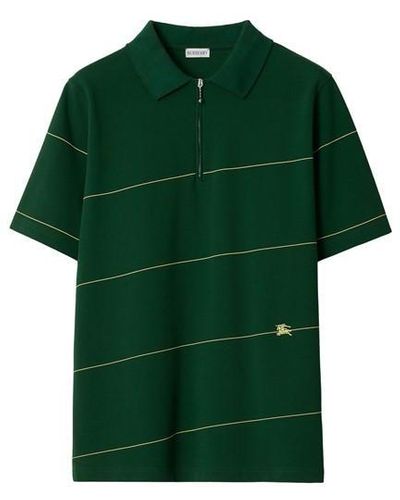 Burberry Burb Stripes Polo Sn42 - Green