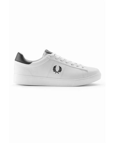 Fred Perry Fred Spncr Lth Tn Sh 00 - White