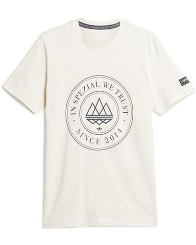 adidas Originals Spezial Mod Trefoil 10 T-shirt - White