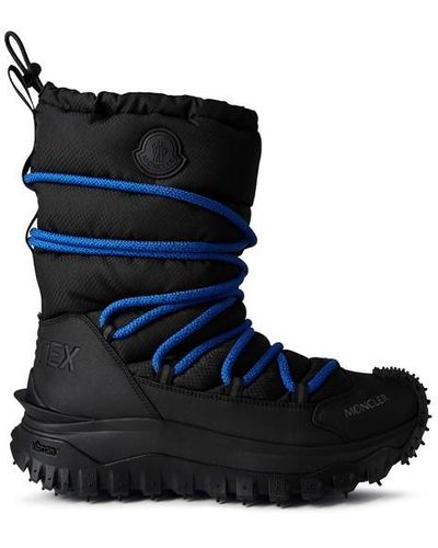 Moncler Trail Grip Quilted Snow Boots - Black
