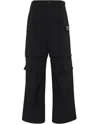 Balenciaga Ripstop Cargo Trousers - Black