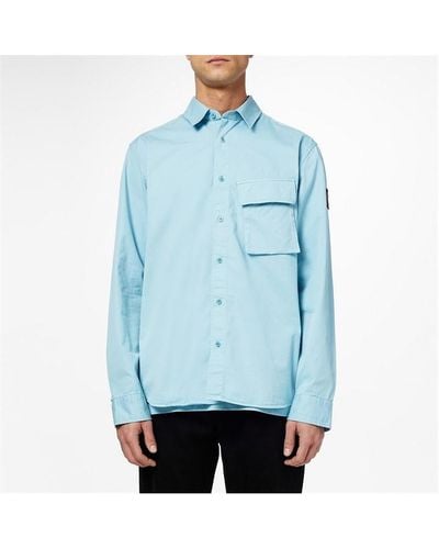 Belstaff Scale Shirt - Blue