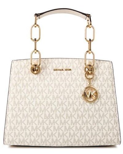 MICHAEL Michael Kors Mmk Cynthiasnsstchl Ld42 - Natural