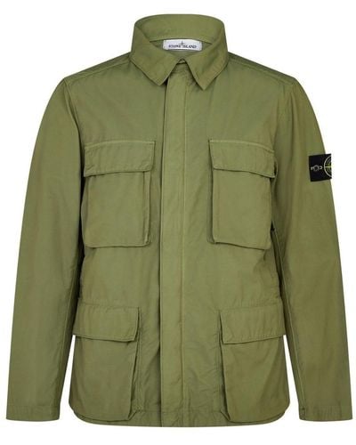 Olive Green Jackets for Men | Lyst