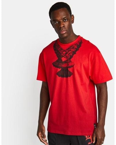 PUMA Melo T-Shirts - Rouge