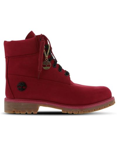 Timberland 6 Inch Chaussures - Rouge