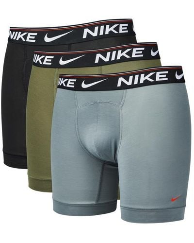 Nike Boxer Brief 3 Pack Ondergoed - Blauw