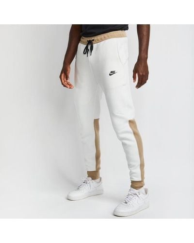 Nike Tech Fleece Pantalons - Blanc