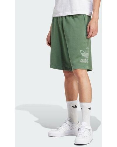 adidas Trefoil Shorts - Vert