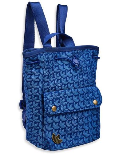 adidas Adicolor Small Backpack - Blau