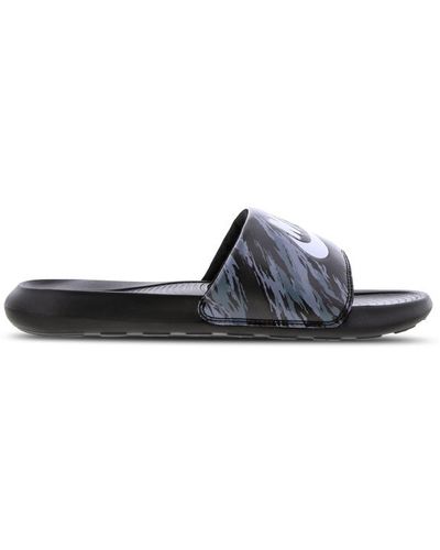 Nike Victori Sandalias y Flip-Flops - Negro