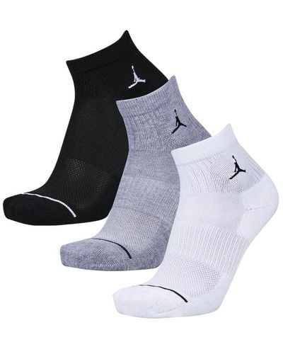 Nike Everyday Cushioned Ankle 3 Pack Socks - Black