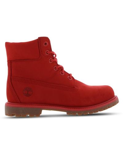 Timberland 6 Inch Chaussures - Rouge